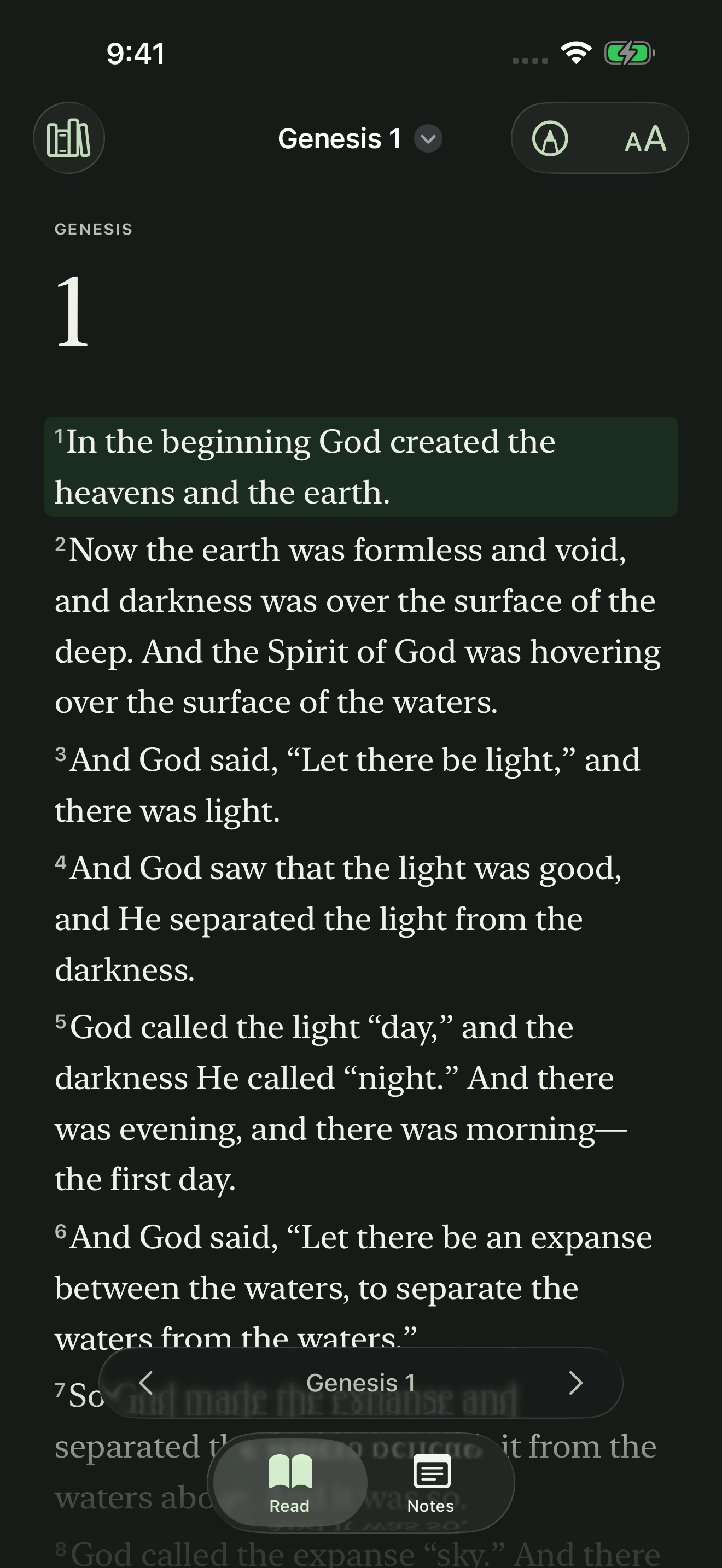 Stay with the Word.